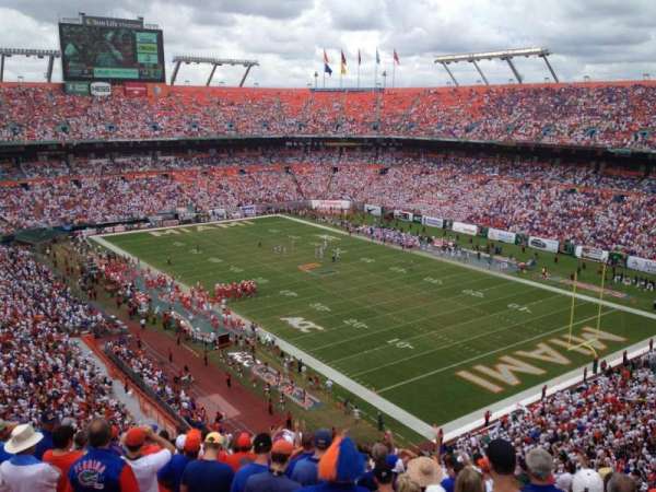 Hard Rock Stadium, section: Old 434, row: 20, seat: 5