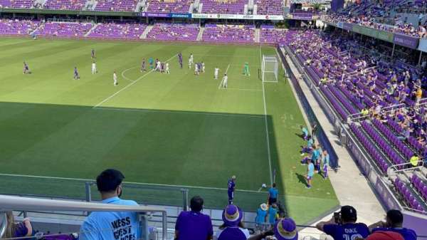 Inter&Co Stadium, section: 110, row: F, seat: 20