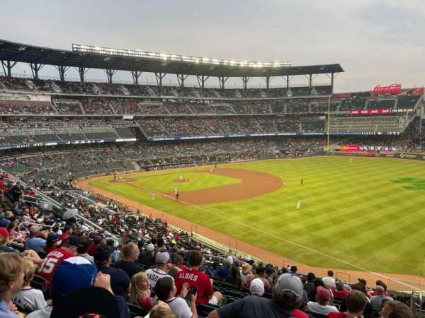 Truist Park, section: 213, row: 12, seat: 1