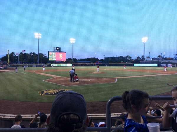 VyStar Ballpark, section: 108, row: G, seat: 8