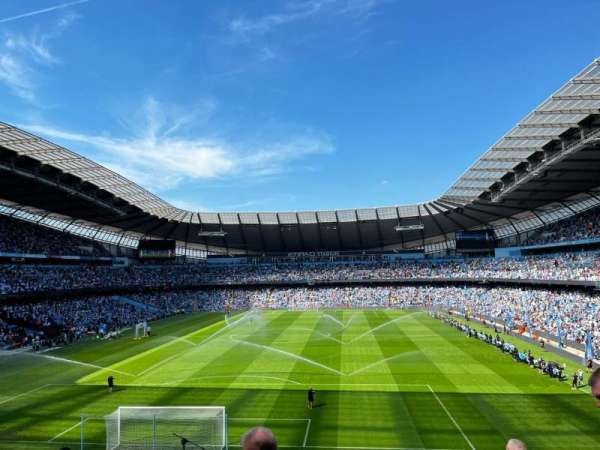 Etihad Stadium, Manchester, section: 115, row: 7, seat: 387
