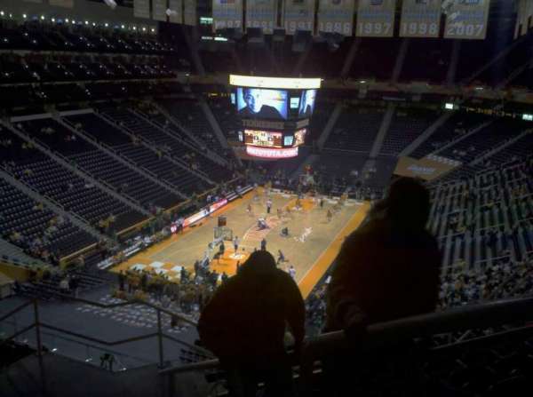 Thompson-Boling Arena, section: 327a, row: 7, seat: 1