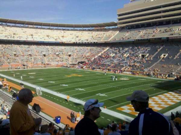 Neyland Stadium, section: p, row: 36, seat: 4