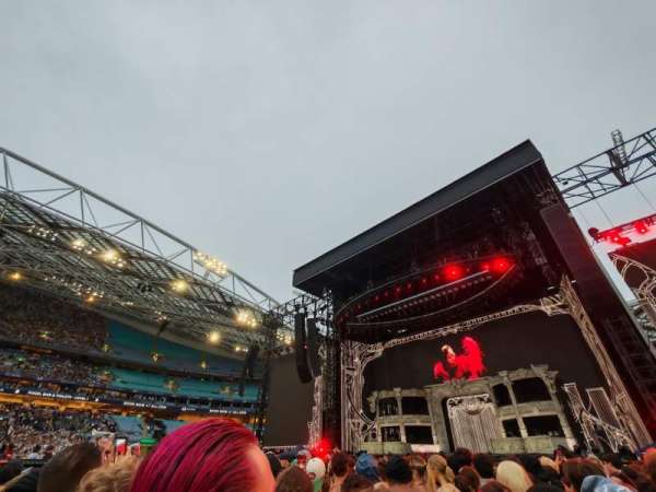Accor Stadium, section: FRONT K, row: GA, seat: Standing