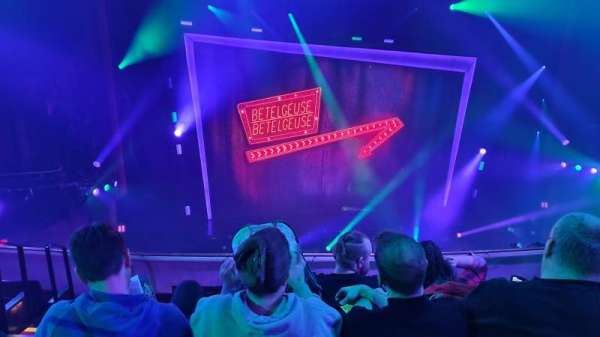 Marquis Theatre, section: Mezzanine C, row: F, seat: 102