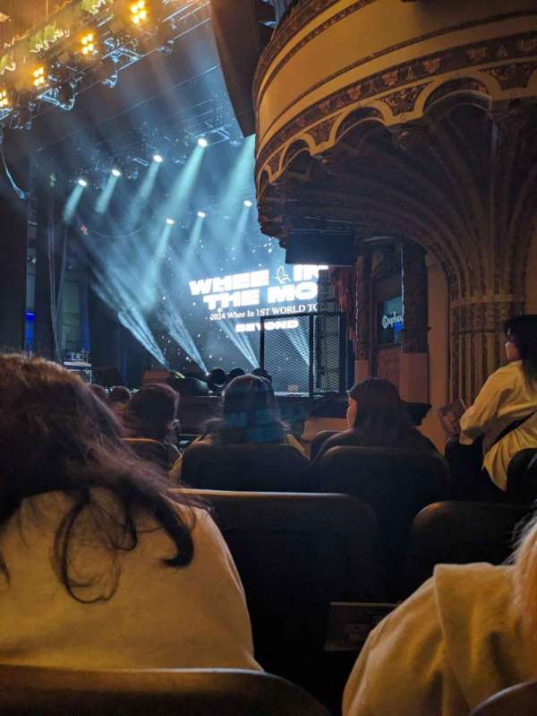 Orpheum Theatre, Los Angeles, section: Orchestra R, row: H, seat: 36