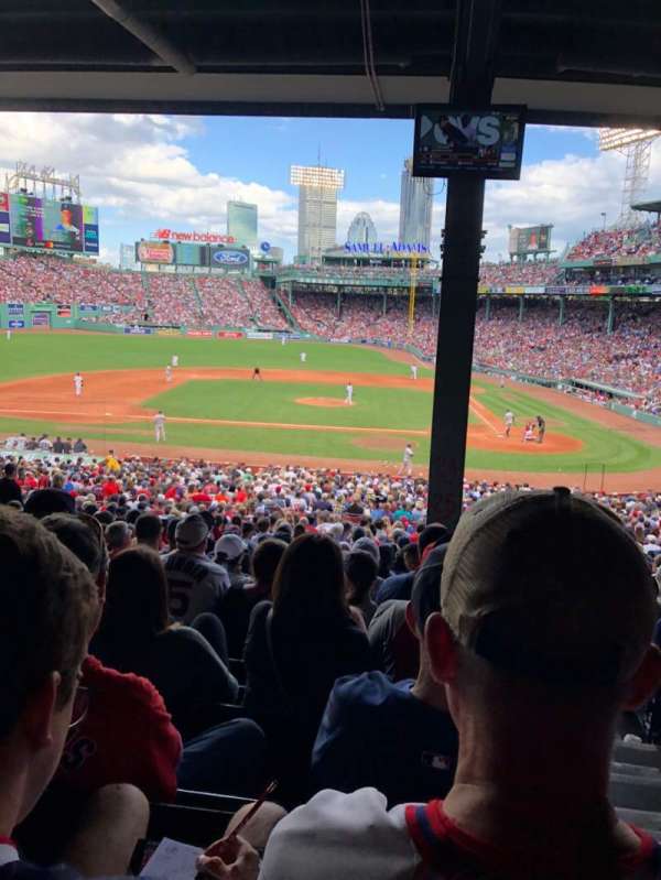Fenway Park, section: Grandstand 25, row: 13, seat: 1