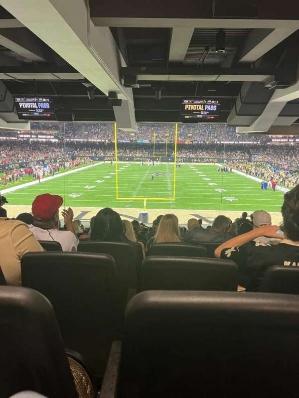 Caesars Superdome, section: 156, row: 28, seat: 5