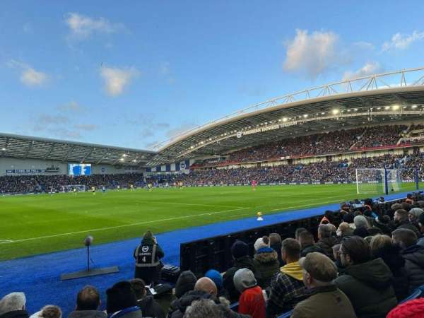 American Express Stadium, section: S1G, row: E, seat: 171