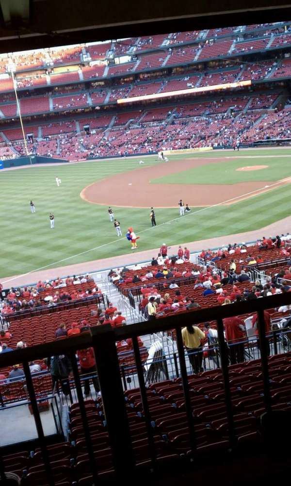 Busch Stadium, section: Champions Club 11, row: A, seat: 3
