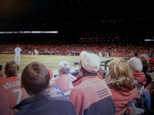 Busch Stadium, section: 1, row: D, seat: 5
