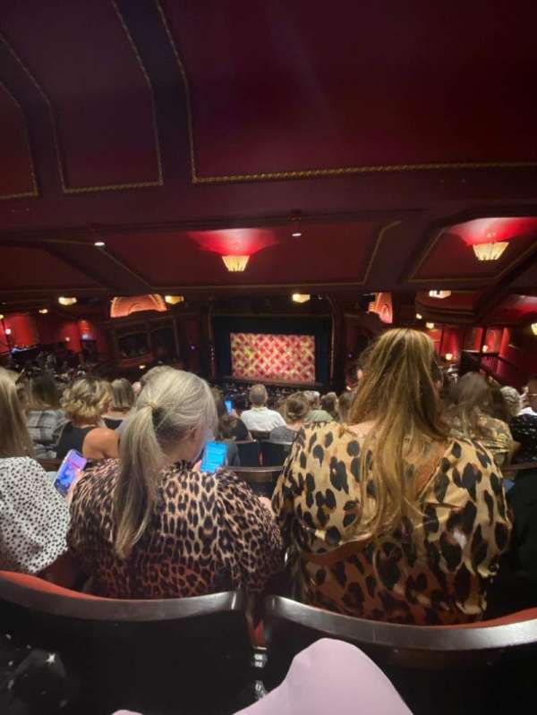 Mayflower Theatre, section: Rear Circle, row: Q, seat: 6