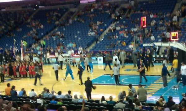 Smoothie King Center, section: 122, row: 20, seat: 12