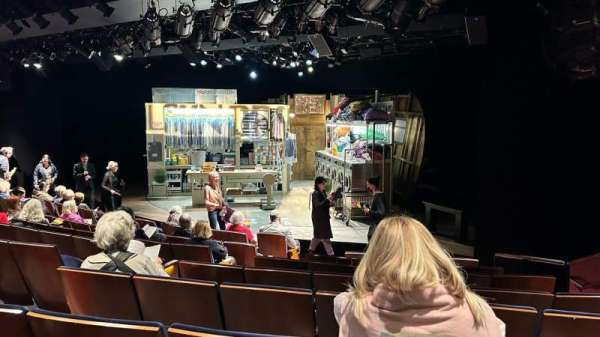 Stage 1 at the New York City Center, section: Orchestra R, row: H, seat: 12