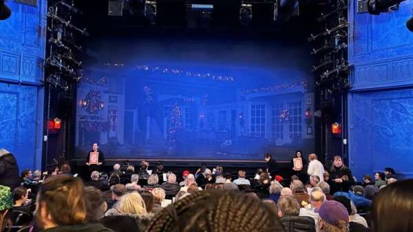 Hayes Theater, section: Orchestra C, row: P, seat: 107
