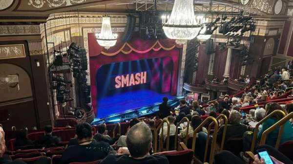 Imperial Theatre, section: Rear Mezzanine L, row: H, seat: 105