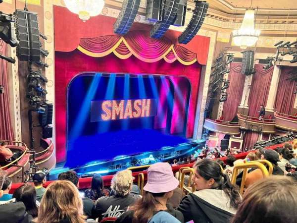 Imperial Theatre, section: Front Mezzanine L, row: F, seat: 103