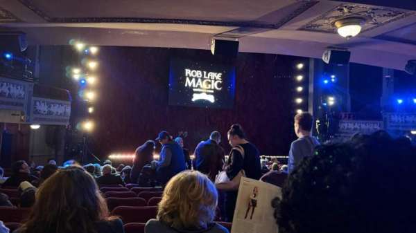 Broadhurst Theatre, section: Orchestra L, row: P, seat: 5