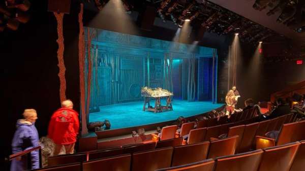 Stage 1 at the New York City Center, section: Orchestra L, row: F, seat: 13