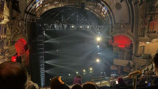 Palace Theatre, Broadway, section: Mezzanine L, row: J, seat: 19