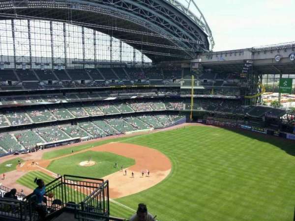 American Family Field, section: 409, row: 13, seat: 7