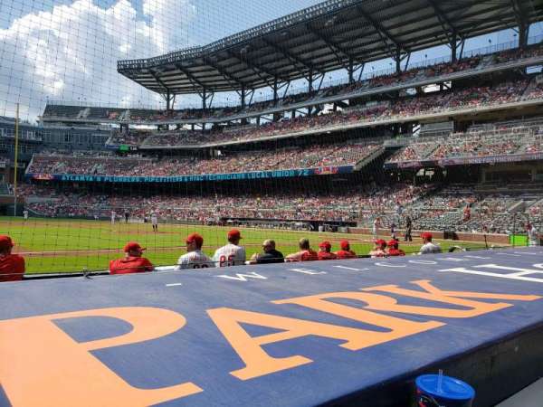 Truist Park, section: 33, row: 6, seat: 6