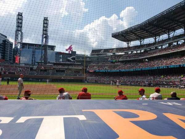 Truist Park, section: 33, row: 6, seat: 6