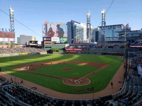 Truist Park, section: 227, row: 1, seat: 6