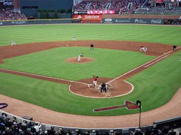 Truist Park, section: 227, row: 1, seat: 5