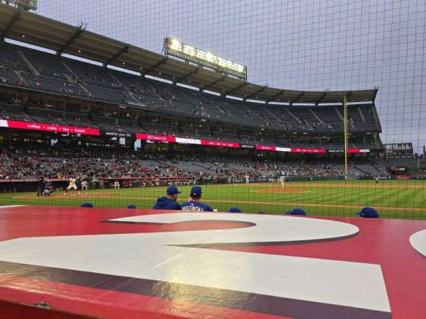 Angel Stadium, section: 125, row: C, seat: 5