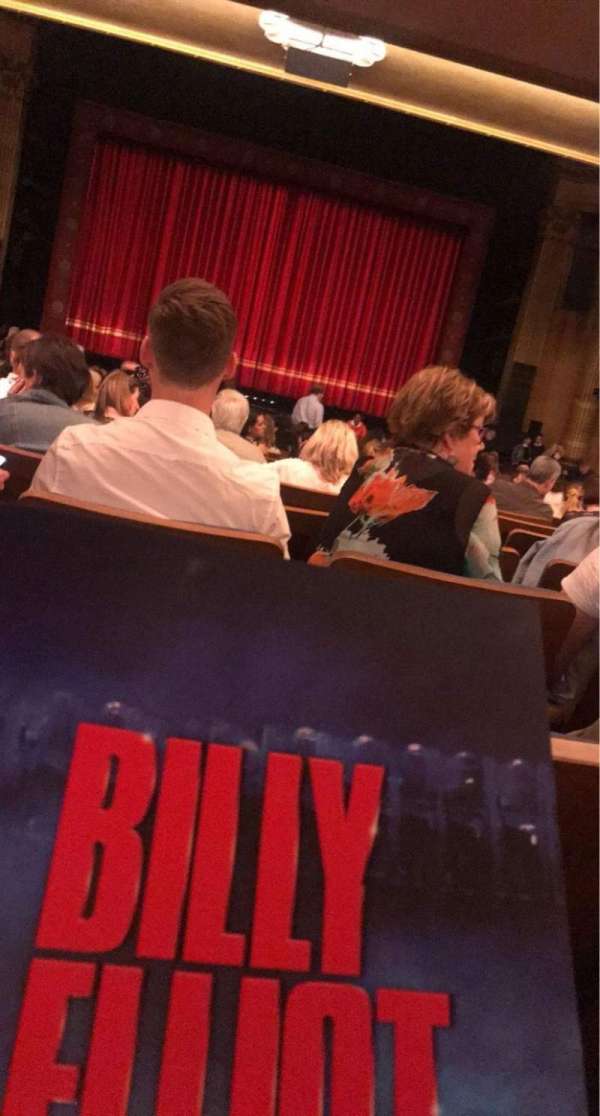 Regent Theatre, Melbourne, section: Stalls, row: Q, seat: 25