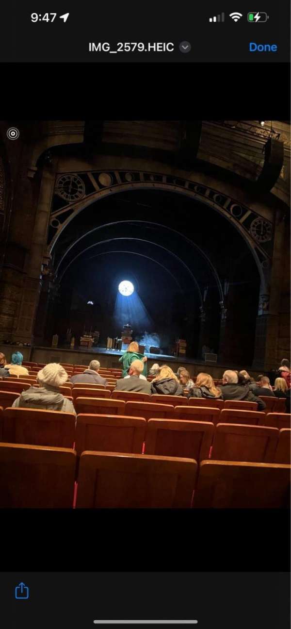 Her Majesty's Theatre, Melbourne, section: Stalls, row: L, seat: 17