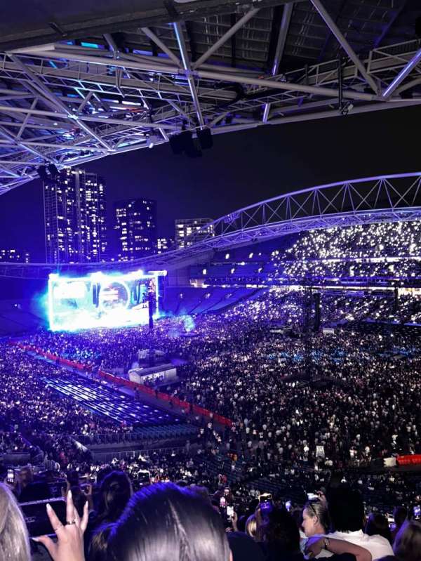 Accor Stadium, section: 412, row: H, seat: 55