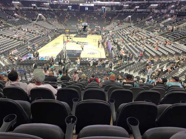 Frost Bank Center, section: 114, row: 27, seat: 7
