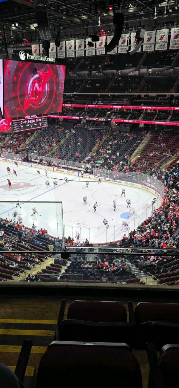 Prudential Center, section: 133, row: 3, seat: 17
