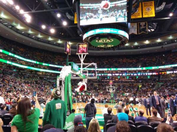 TD Garden, section: 6, row: E, seat: 13