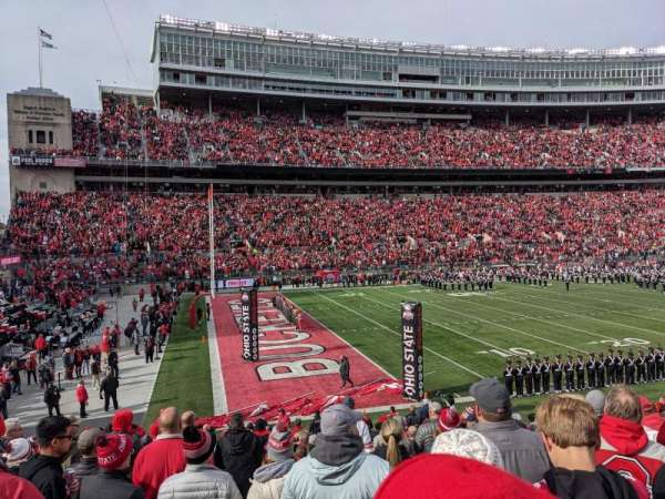 Ohio Stadium, section: 28a, row: 7, seat: 9
