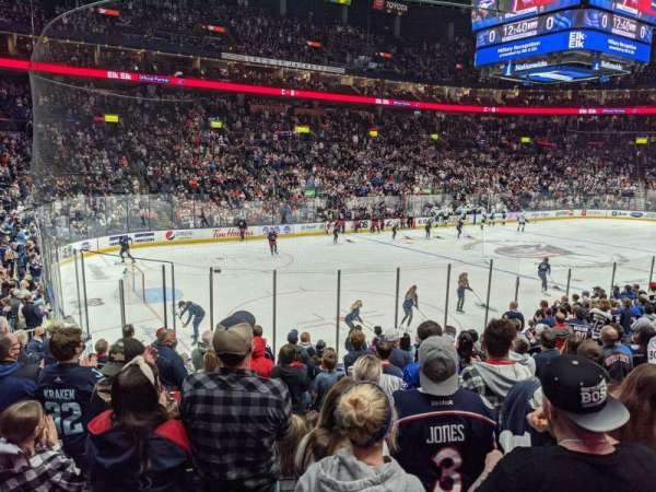Nationwide Arena, section: 117, row: Q, seat: 17