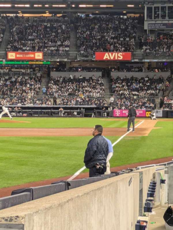 Yankee Stadium, section: 131, row: 1, seat: 2