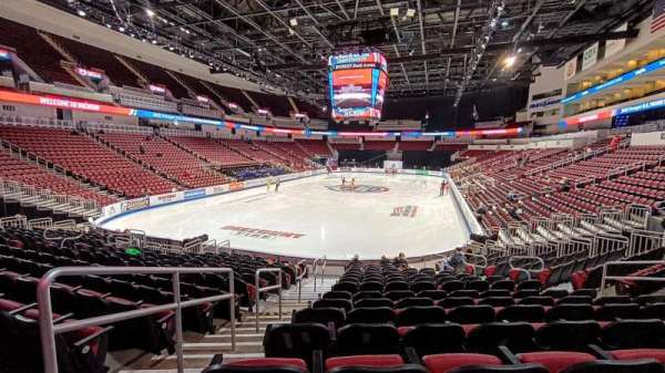 Intrust Bank Arena, section: 108, row: P, seat: 12