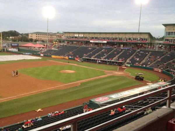 Hammons Field, section: FF, row: 1, seat: 7