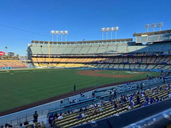 Dodger Stadium, section: 159LG, row: A, seat: 7