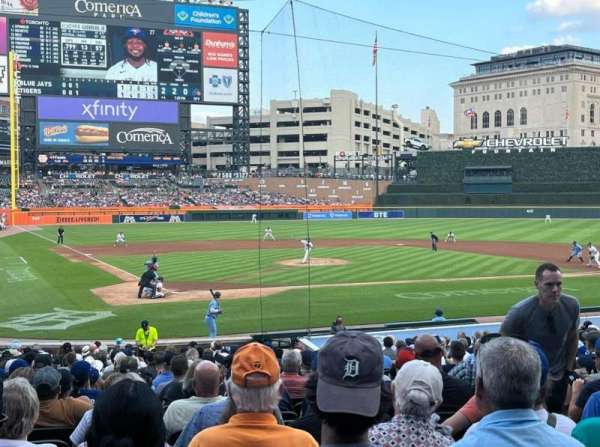 Comerica Park, section: 125, row: 28, seat: 5
