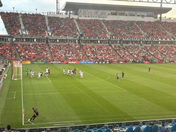 BMO Field, section: 111, row: 19, seat: 1