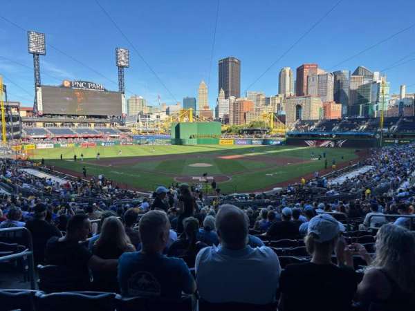 PNC Park, section: 116, row: Y, seat: 8