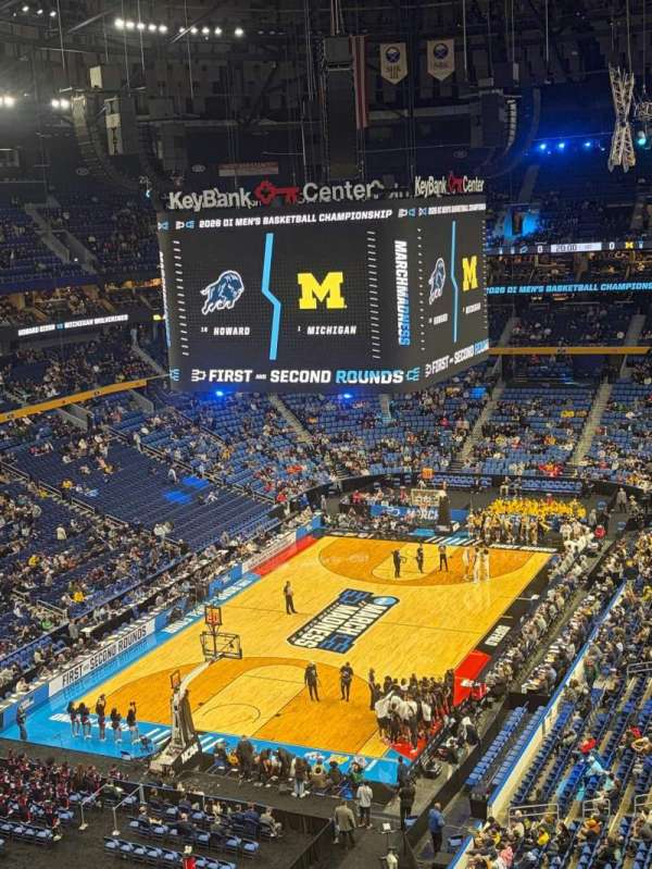 KeyBank Center, section: 311, row: 7, seat: 5