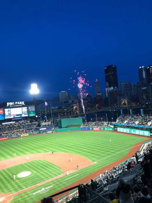 PNC Park, section: 313, row: L, seat: 3