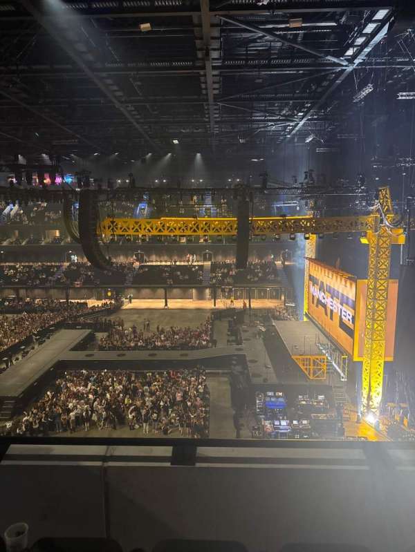 Co-op Live, section: 319, row: 3, seat: 521