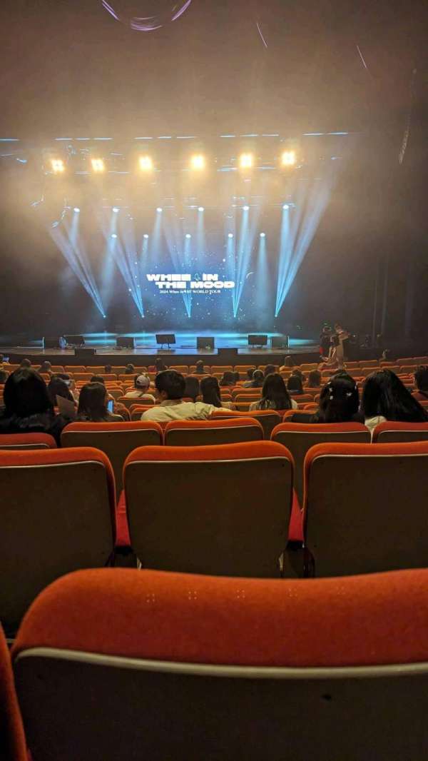Palace of Fine Arts Theatre, section: ORCH , row: O, seat: 50