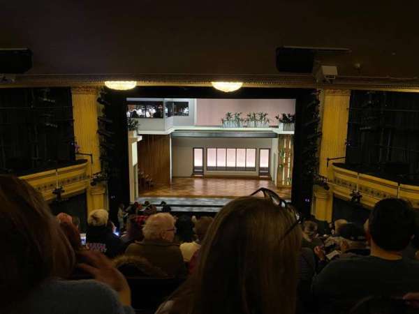 Hudson Theatre, section: Dress Circle C, row: G, seat: 109